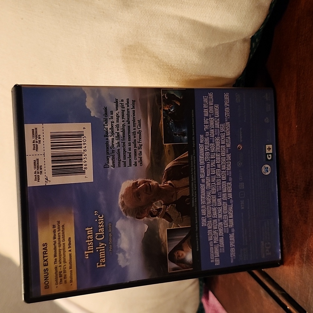 DVD MOVIE - DISNEY'S "BFG" Big Friendly Giant - Picture 2 of 5